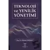 Teknoloji ve Yenilik Yönetimi