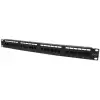 Teldata 24 Port Cat6 Utp Patch Panel Dolu