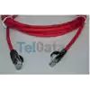 Teldata Tld-030K Cat6 0.30Mt Kırmızı Utp Patch Kablo