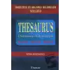 Thesaurus Dictionary Of Synonyms İngilizce Eş Anlamlı Kelimeler Sözlüğü