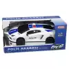 Toysan Oyuncak Sürtmeli Polis Arabası 1:16 Police Car