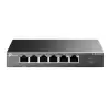 Tp-Link Tl-Sg1006Pp 5 Port 4 Port Poe+ 10-100-1000 Mbps Switch Çelik Kasa