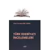 Türk Edebiyatı İncelemeleri