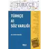 Türkçe A1 Söz Varlığı