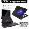 Tx Acnbergst  Ergostand 14Cm Led Fanlı 5 Kademeli 2Xusb 9-17 Notebook Soğutucu-Stand