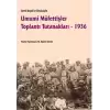 Umumi Müfettişler Toplantı Tutanakları - 1936