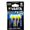 Varta Alkalin İnce Kalem Pil (Aaa) High Energy 4 Lü