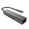 Vcom Dh318 Type-C To Usb 3.0-3 Hdmi Çevirici