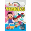 Vehicles Türkçe-İngilizce Boyama Kitabı