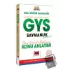 Yargı Yayınları 2023 MEB GYS Saymanlık Kadrosu İçin Çıkmış Sorularla Desteklenmiş Konu Anlatımı