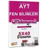 Yargı Yayınları AYT Fen Bilimleri 5x40 Deneme