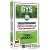 Yargı Yayınları GYS Düzce Üniversitesi Ortak Konular Konu Özetli - Açıklamalı Soru Bankası