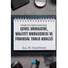 Yönetici Adayları İçin Genel Muhasebe, Maliyet Muhasebesi ve Finansal Tablo Analizi