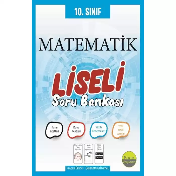 10.Sınıf Liseli Matematik Soru Bankası