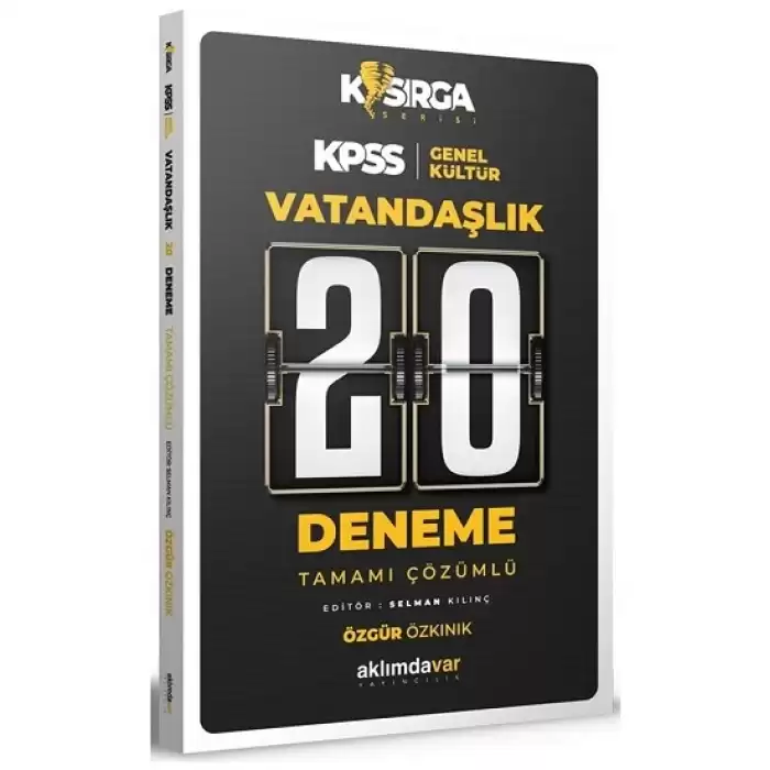 2023 Kpss Vatandaşlık 20 Deneme