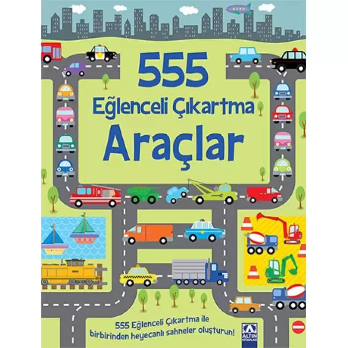 555 Eğlenceli Çıkartma - Araçlar