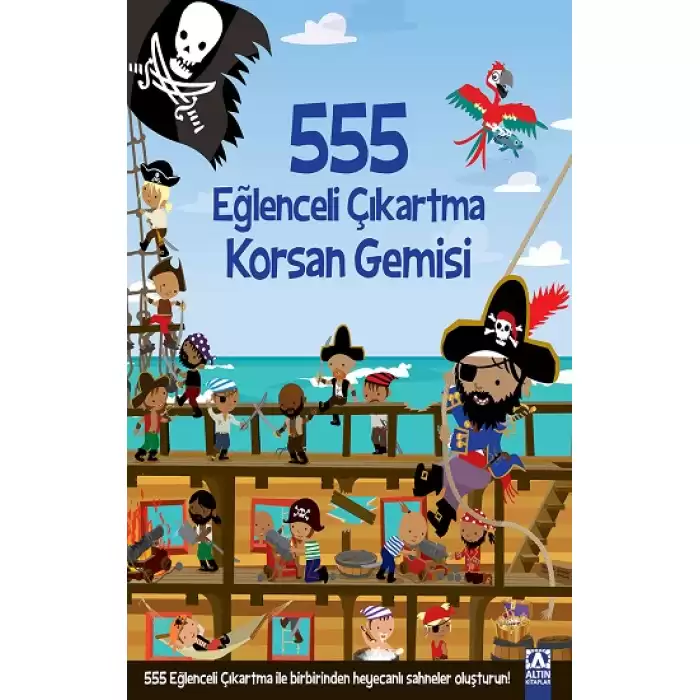 555 Eğlenceli Çıkartma Korsan Gemisi