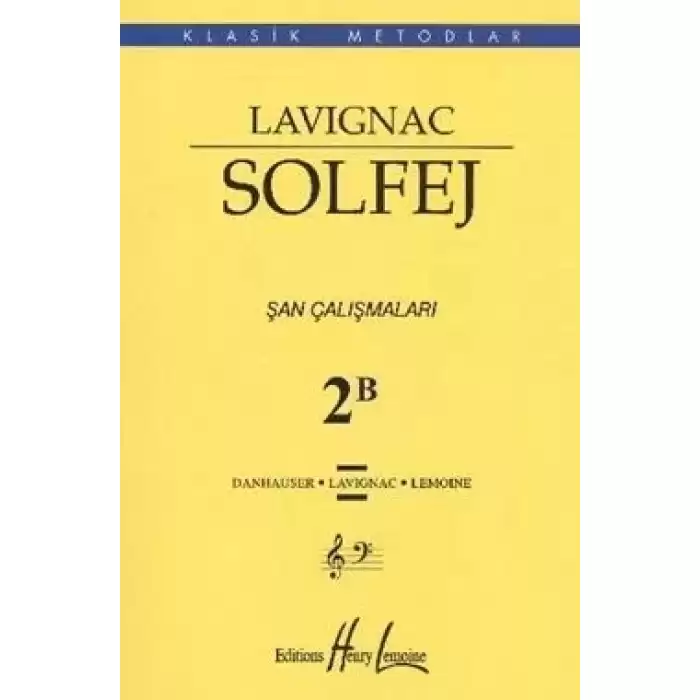 Lavignac Solfej 2B (Küçük Boy)