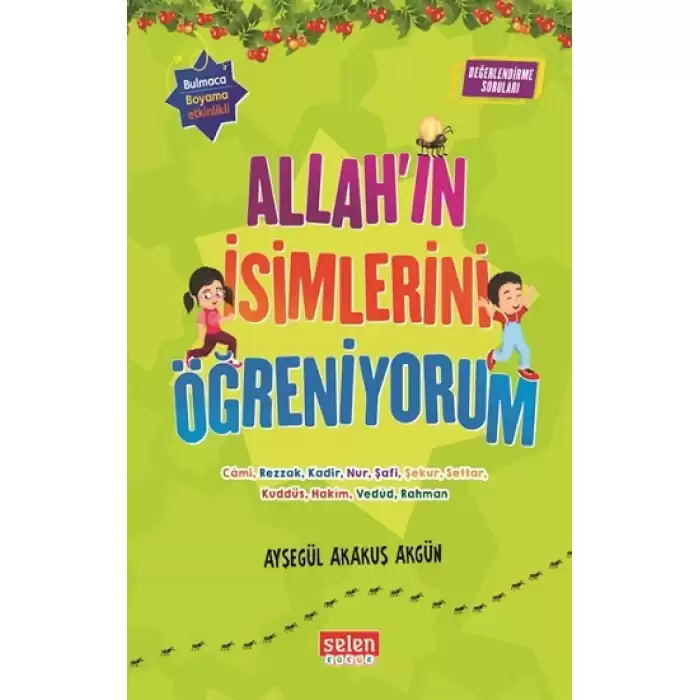 Allahın İsimlerini Öğreniyorum (6 Kitap Takım)