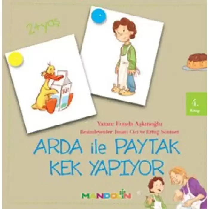 Arda ile Paytak Kek Yapıyor 4. Kitap