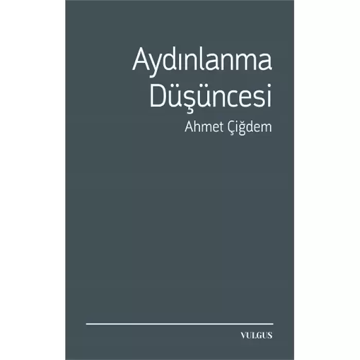 Aydınlanma Düşüncesi