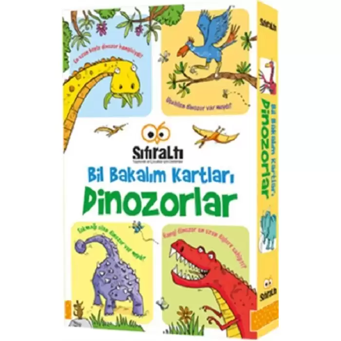 Bil Bakalım Kartları - Dinozorlar