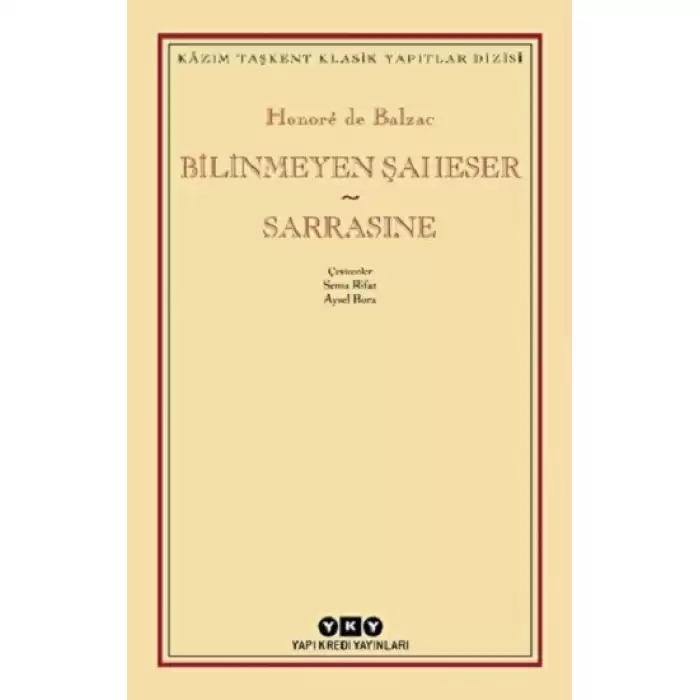 Bilinmeyen Şaheser - Sarrasine