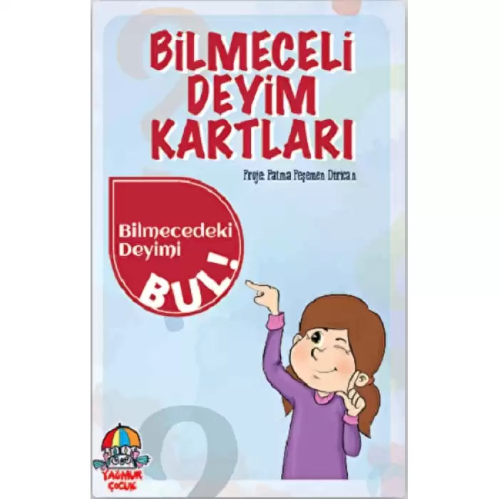 Bilmeceli Deyim Kartları