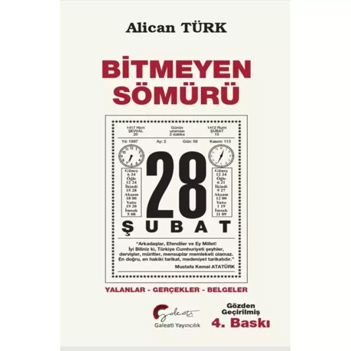 Bitmeyen Sömürü 28 Şubat Yalanlar-Gerçekler-Belgeler