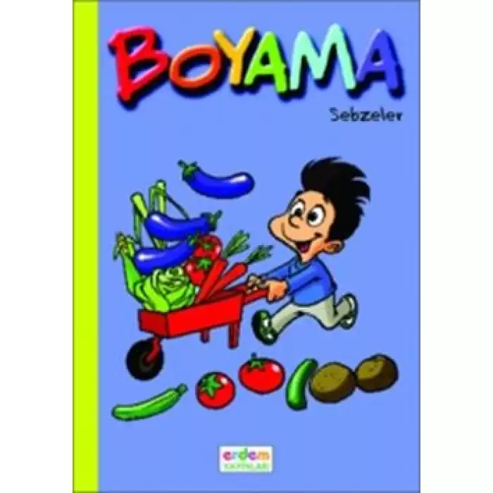 Boyama Kitabım – Meyveler ve Sebzeler