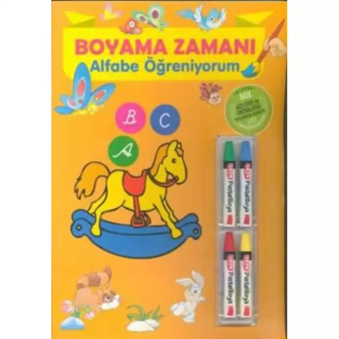 Boyama Zamanı: Alfabe Öğreniyorum