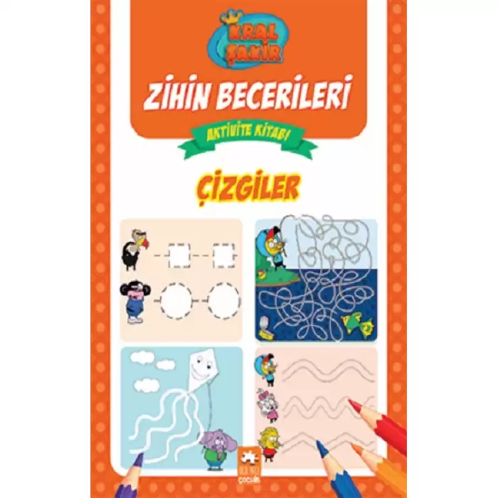 Çizgiler-Zihin Becerileri Aktivite Kitabı