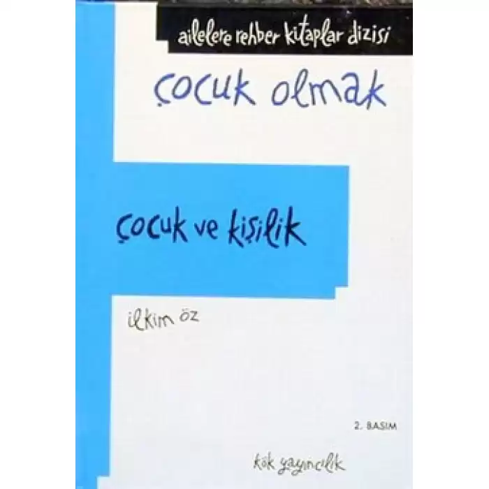 Çocuk ve Kişilik