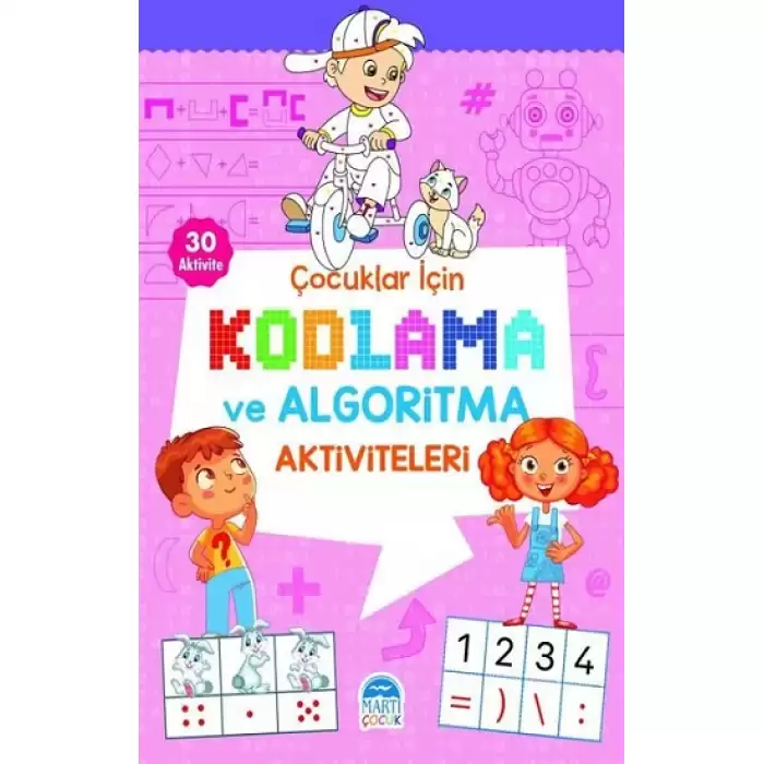 Çocuklar İçin Kodlama ve Algoritma Aktiviteleri - Pembe