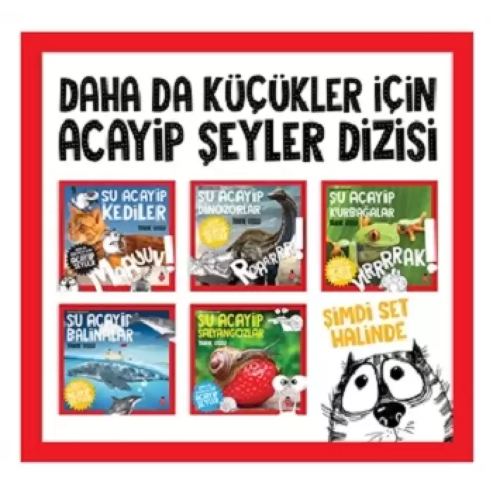 Daha da Küçükler İçin Acayip Şeyler Dizisi Seti - 5 Kitap Takım