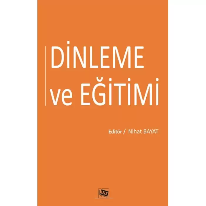 Dinleme ve Eğitimi