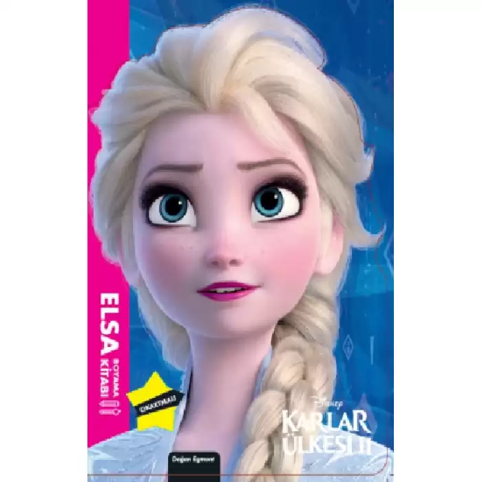 Disney Karlar Ülkesi 2 Elsa Maskeli Boyama Kitabı