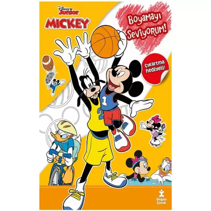 Disney Mickey Boyamayı Seviyorum