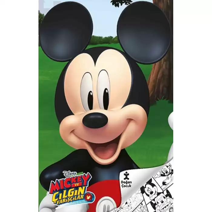 Disney Mickey Yarışları Boyama Kitabı