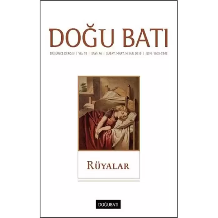 Doğu Batı Düşünce Dergisi Sayı 76 - Rüyalar