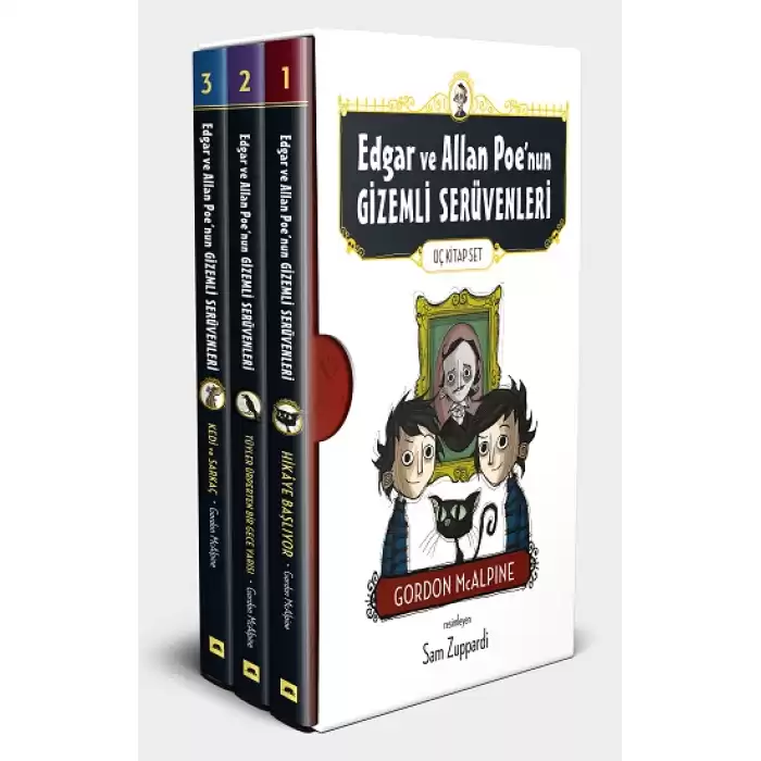 Edgar ve Allan Poe’nun Gizemli Serüvenleri (3 Kitap Takım)