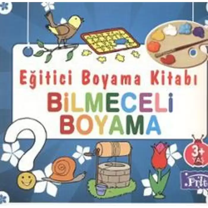 Eğitici Boyama Kitabı - Bilmeceli Boyama