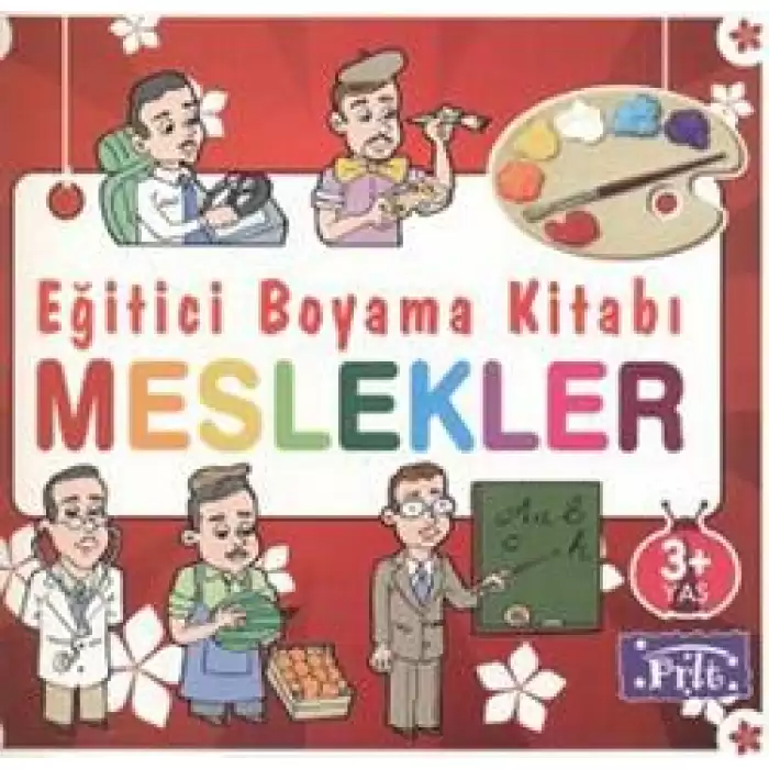 Eğitici Boyama Kitabı - Meslekler