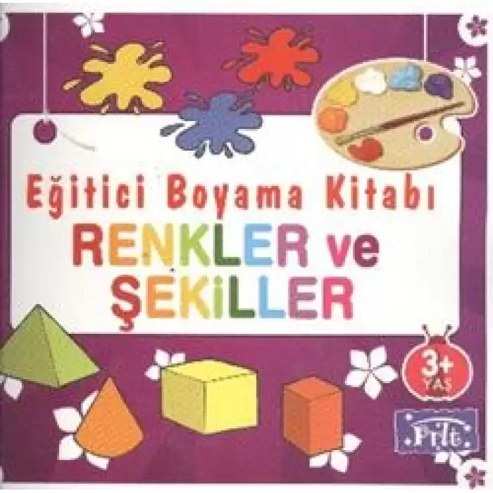 Eğitici Boyama Kitabı - Renkler ve Şekiller