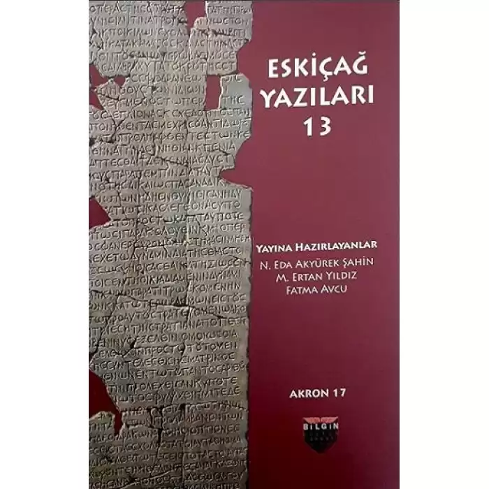 Eskiçağ Yazıları 13