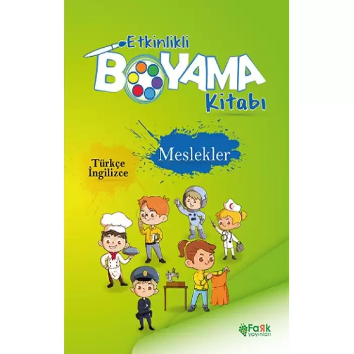 Etkinlikli Boyama Kitabı Meslekler