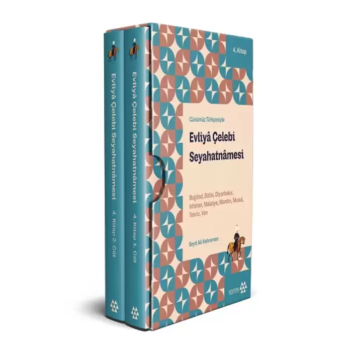 Evliya Çelebi Seyahatnamesi 4. Kitap 2 Cilt (Kutulu)