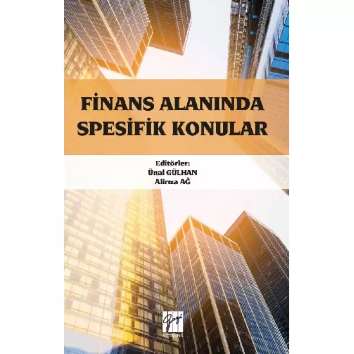 Finans Alanında Spesifik Konular