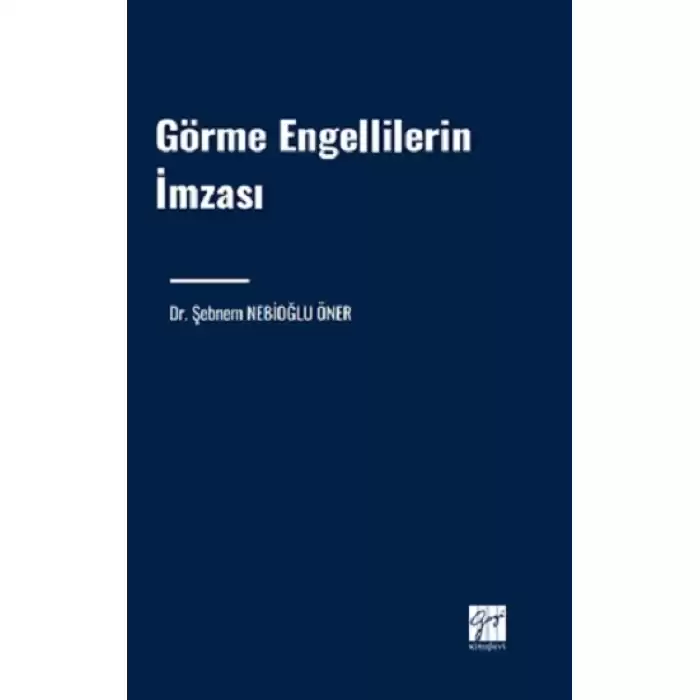 Görme Engellilerin İmzası