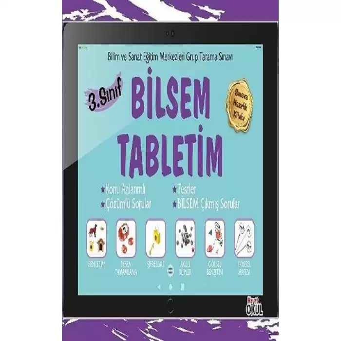 Hayat Okul Yayınları 3. Sınıf Bilsem Tabletim